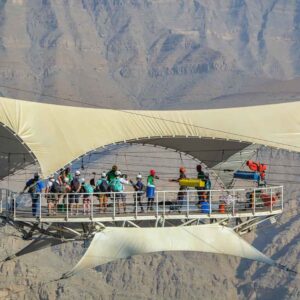 Jebel Jais Zipline from Dubai