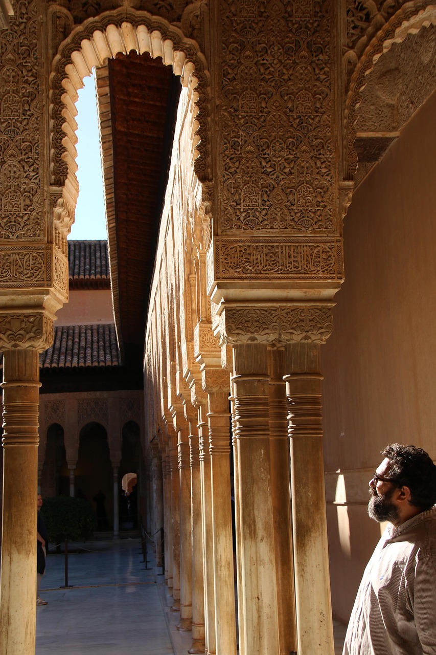 palace, architecture, guide, travel, tour, alhambra, granada, light